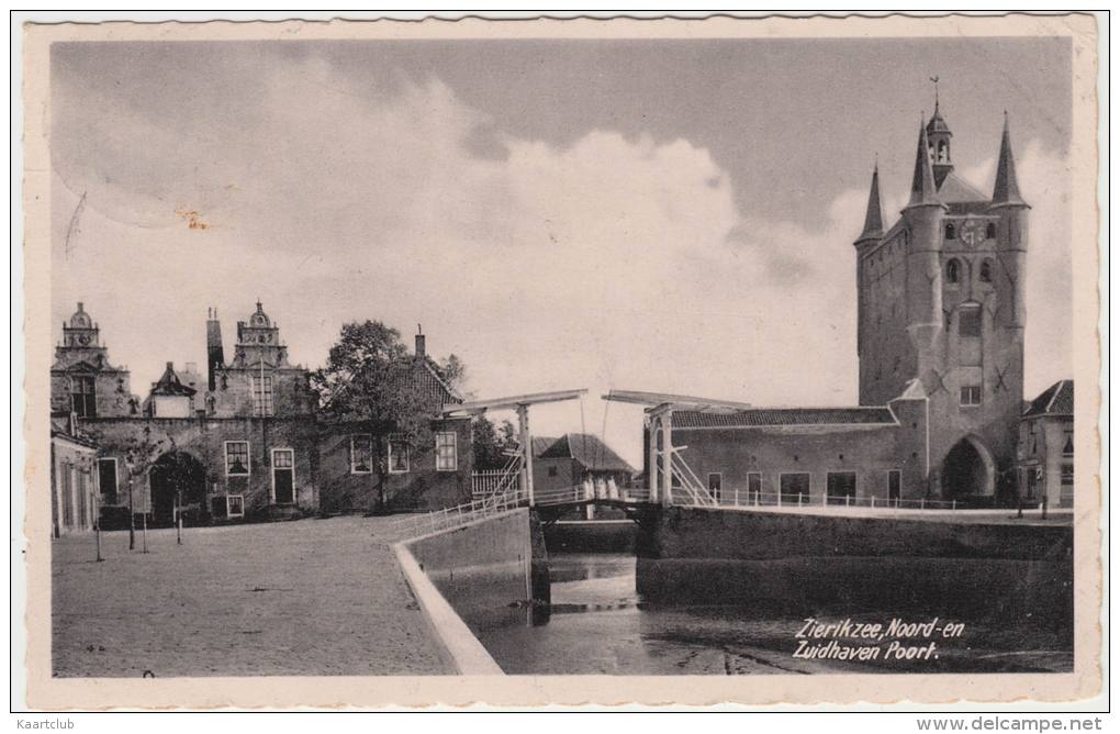 Zierikzee - Noord- En Zuidhaven Poort - 1947  - Holland/Nederland - Zierikzee