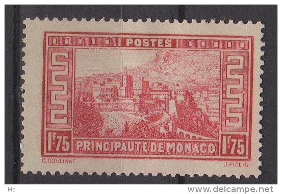 Monaco N° 128  Neuf Avec Charnière * - Unused Stamps