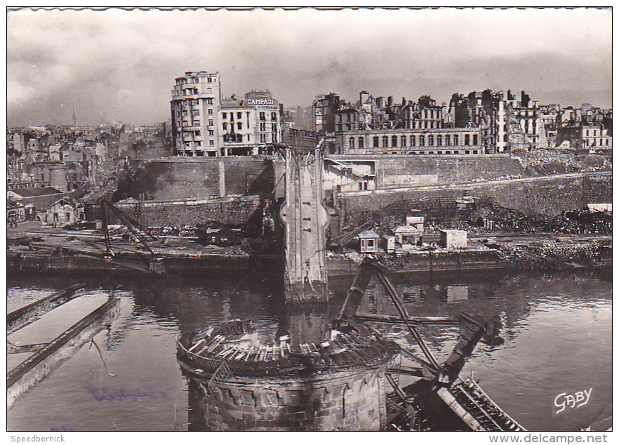 22162 Brest France Pont National -4 Bigot Gaby - Bombardement Bombarde Guerre 1939-45 - Guerre 1939-45