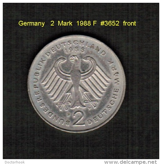 GERMANY   2  MARK  1988 F  (KM # 149) - 2 Mark