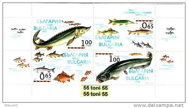 Bulgaria / Bulgarie 2011 Fisheries Museum Of The Danube – Tutrakan  S/S-MNH - Neufs