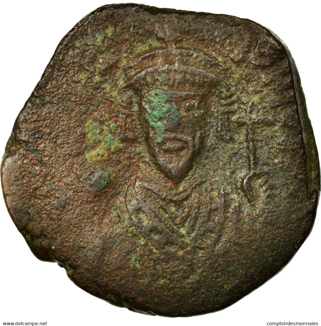 Monnaie, Phocas 602-610, Follis, Nicomédie, TB, Cuivre - Byzantium