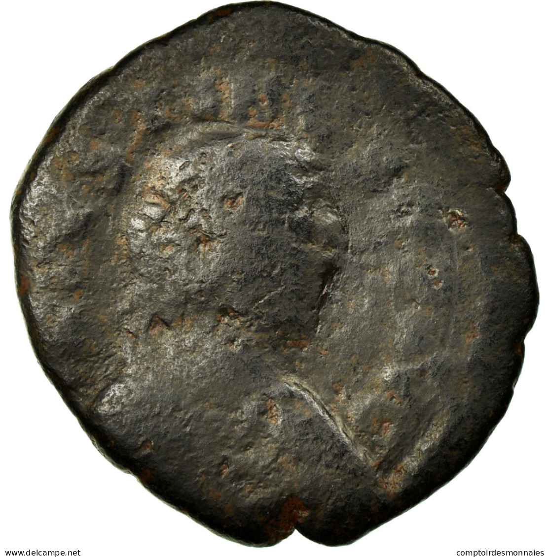 Monnaie, Justin I 518-527, Follis, Constantinople, B, Cuivre - Byzantines