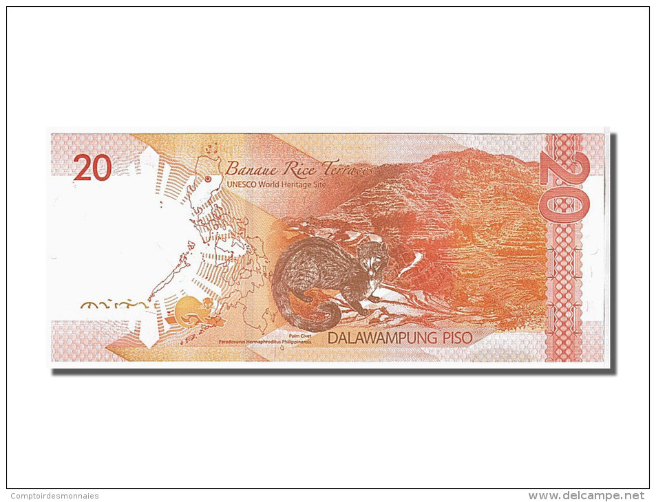 [#107020] Philippines, 20 Piso Type 2010 - Filipinas