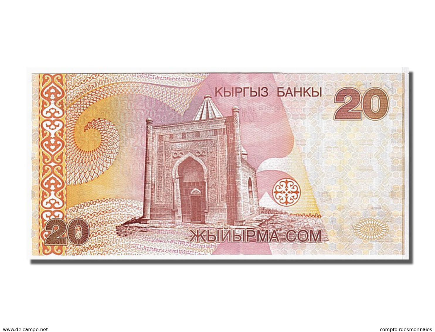 Billet, KYRGYZSTAN, 20 Som, 2002, KM:19, NEUF - Kirgizïe