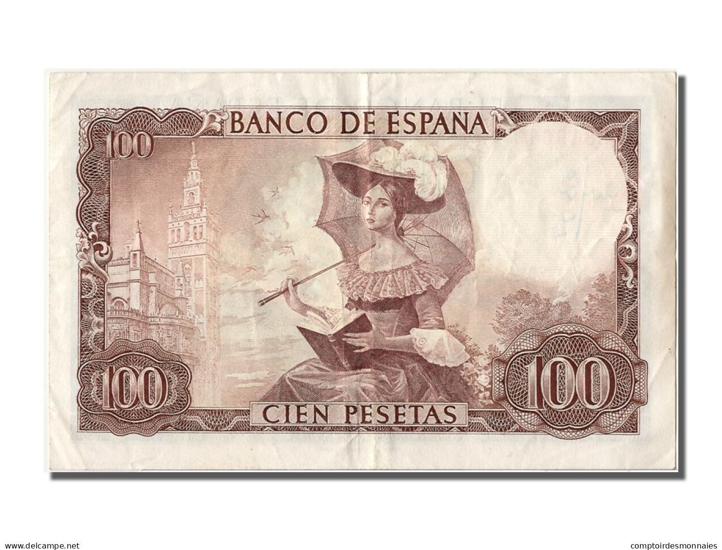 Billet, Espagne, 100 Pesetas, 1965, 1965-11-19, SUP - 100 Pesetas