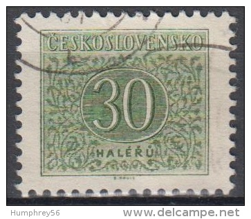 1954 - CESKOSLOVENSKO - Michel 81A [Number/Chiffre] - Timbres-taxe