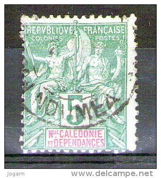 NOUVELLE CALEDONIE  - Timbres N° 44 Oblitéré - Oblitérés