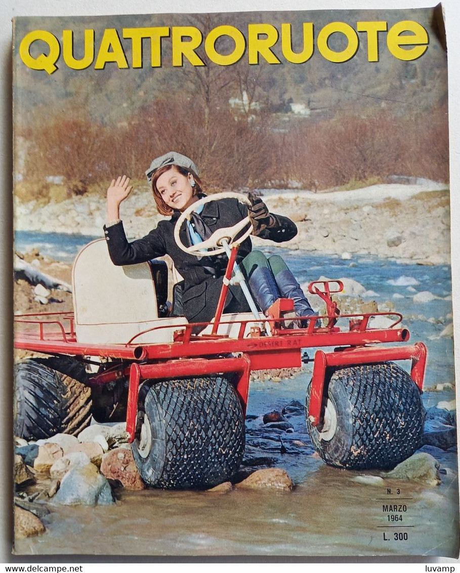 QUATTRORUOTE  N. 99    DEL   MARZO 1964 (CART 65) - Engines