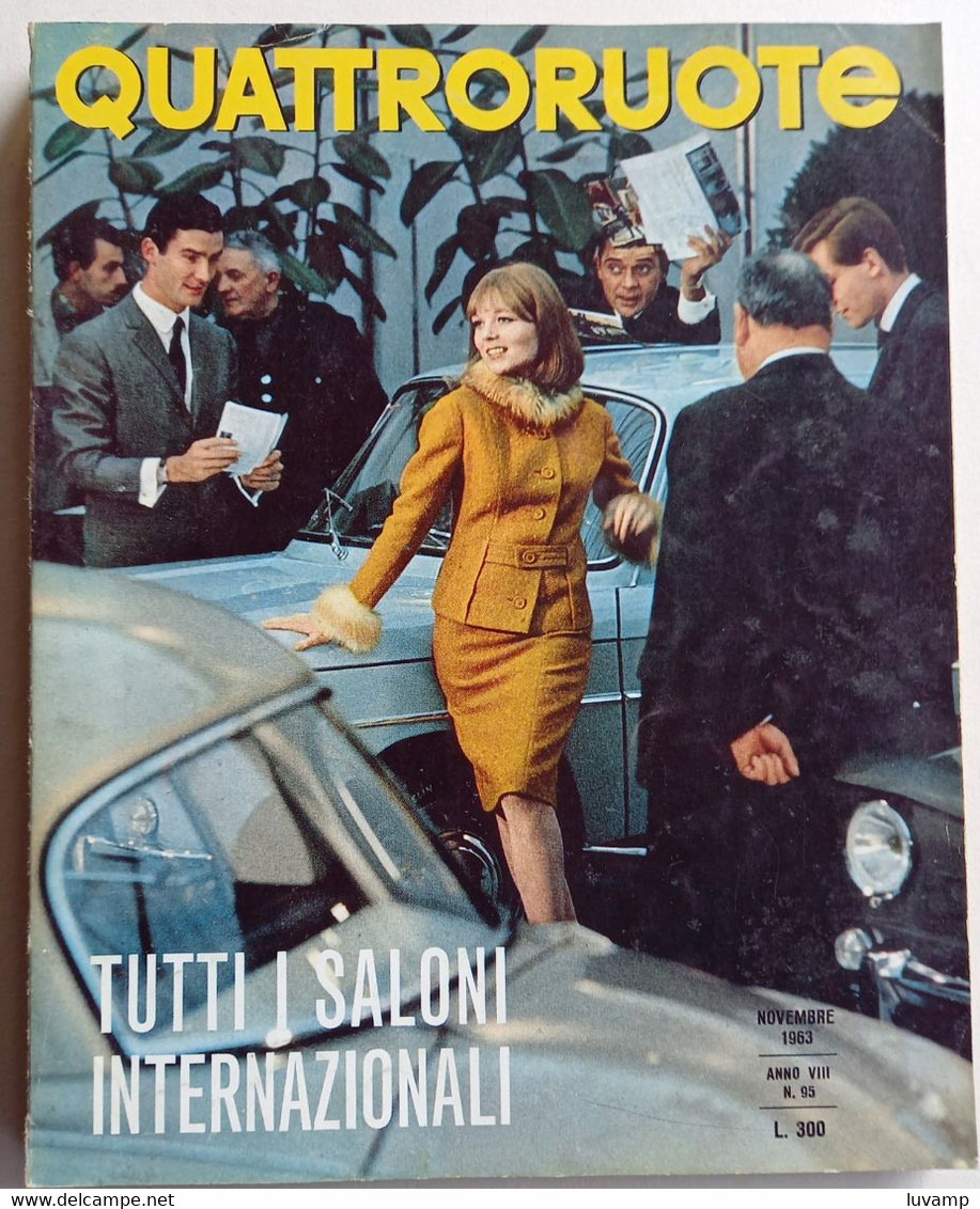 QUATTRORUOTE    - N.  95   DEL   NOVEMBRE 1963 (CART 65) - Motoren