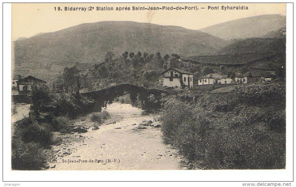 BIDARRAY -  Pont Eyheraldia - Edition Olivier - Non Circulée - Bidarray