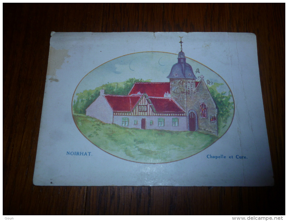 BC6_4-350 LC43 CPA Rare Noirhat Chapelle Et Cure  Genappe - Genappe