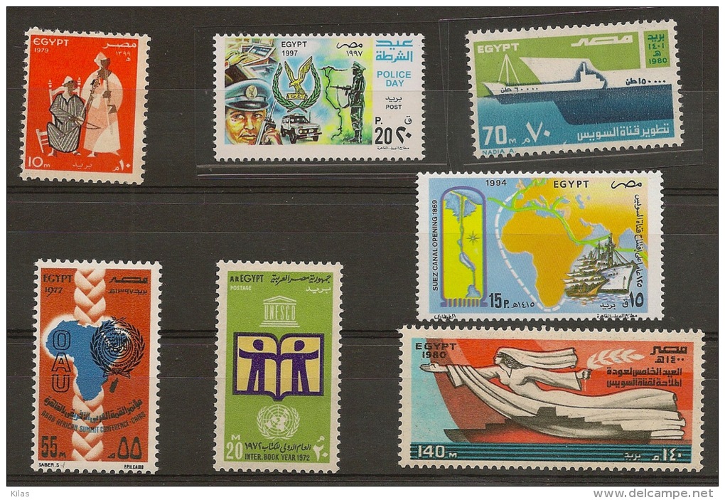EGYPTE 1972  LOT OF STAMPS - Neufs