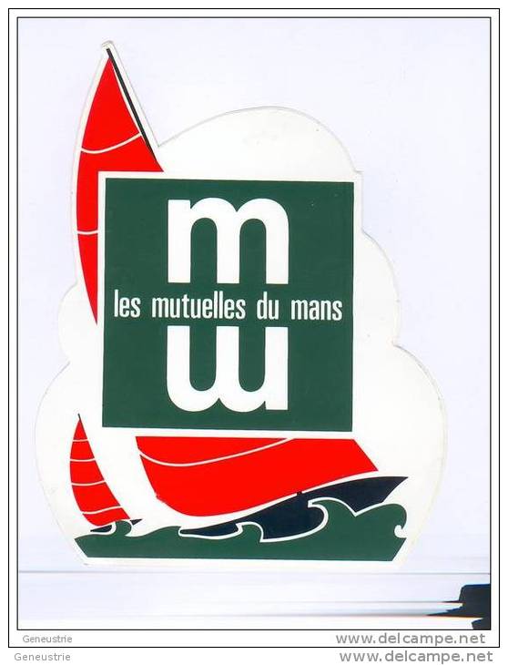 Sticker Autocollant " Les Mutuelles Du Mans " Voilier De Course - Le Mans 72 Sarthe - Sonstige & Ohne Zuordnung