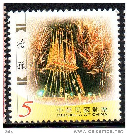 Taiwan ; Formose ;2002 ; N° Y : 2654 ;   N** ; " Feu D´artifice  " ;cote Y :     E. - Unused Stamps