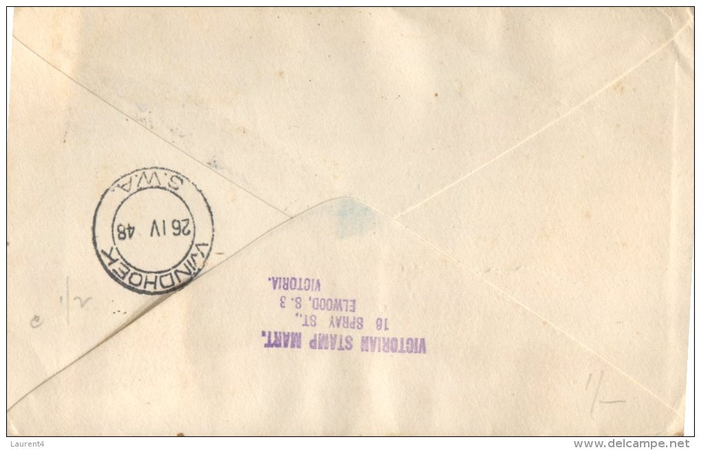 (355) Registered Cover Posted From South Africa To Port Elizabeth - 1948 - Covers & Documents