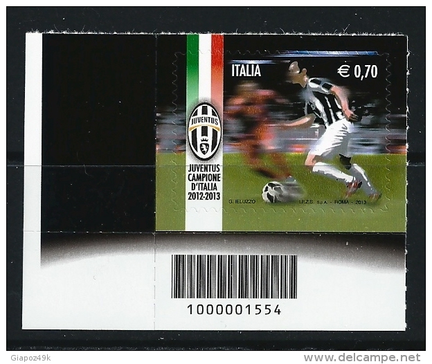 ITALIA  2013 Juventus Campione D´ Italia  2012 / 2013 - Nuovo ** Con CODICE A BARRE - Codici A Barre