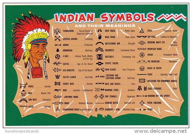 Arizona Tempe American Indian Symbols And Their Meanings - Tempe