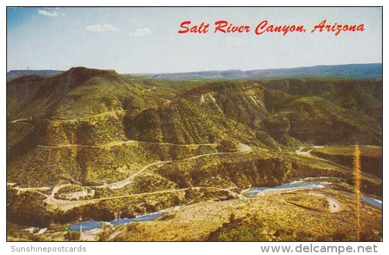 Arizona Phoenix Salt River Canyon Road A Winding 2002 - Phoenix