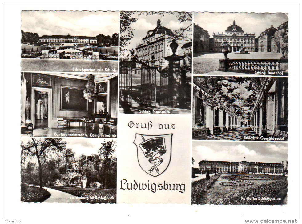 Allemagne: Gruss Aus Ludwigsburg, Multi Vues (14-220) - Ludwigsburg