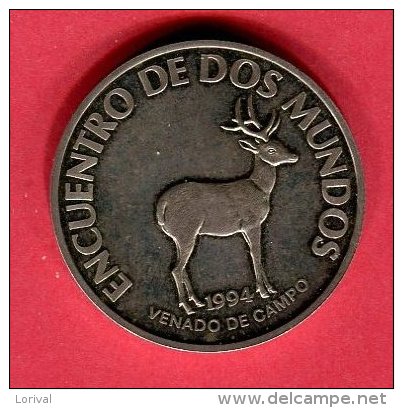 URUGUAY CERF DES CHAMPS 1994 200 PESOS    TTB/SUP 65 - Uruguay