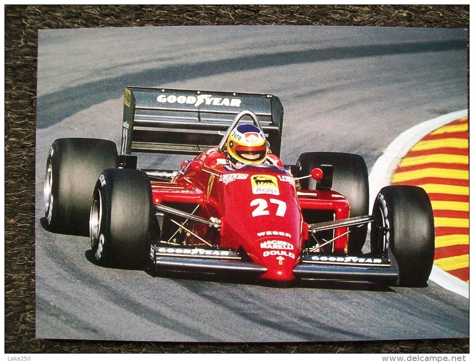 FERRARI F1 Pilota M.ALBORETO - Grand Prix / F1