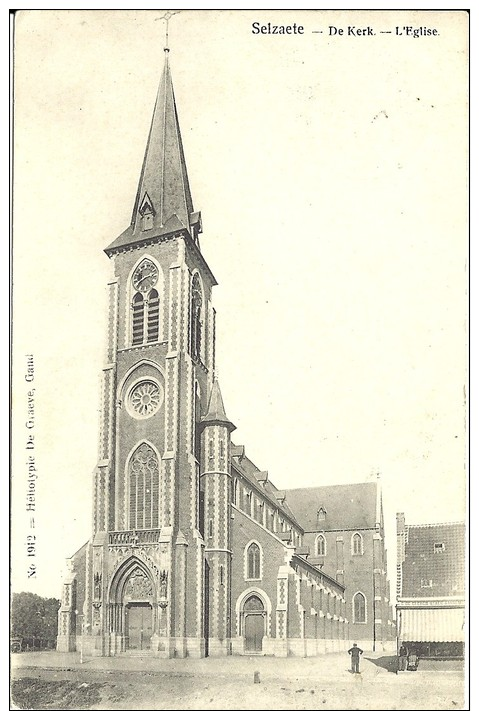 SELZAETE - De Kerk - L' Eglise - N° 1912 De Graeve - Zelzate