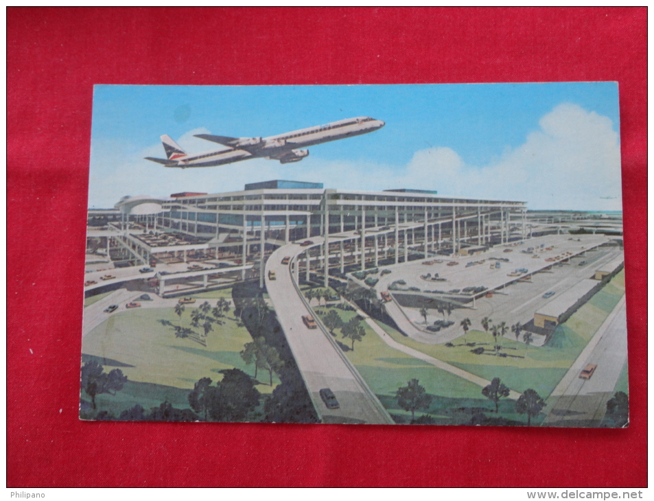 Airport--> - Florida >  New Tampa International Jetport Terminal  Not Mailed --  Ref 1142 - Tampa