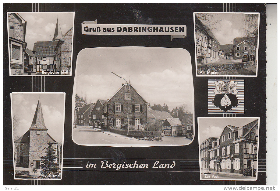 5632 WERMELSKIRCHEN - DABRINGHAUSEN, Mehrbildkarte - Wermelskirchen