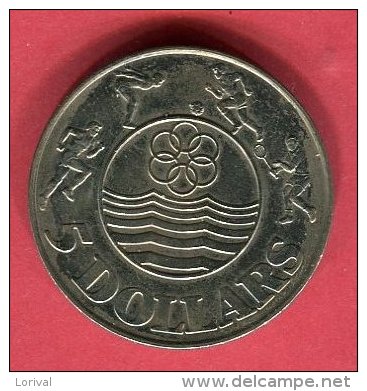 SINGAPOUR SEA GAMES 1983 5 DOLLARS TTB/SUP 13 - Singapour