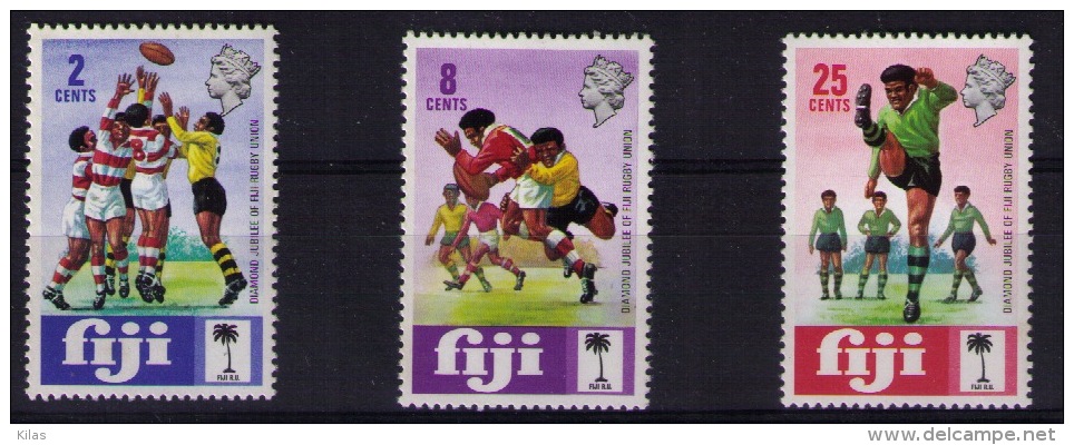 FIJI Diamond Jubileu Og Fidji Rugby Union - Rugby