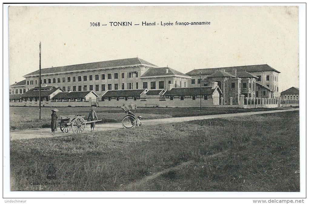 Indochine Tonkin Hanoi  Lycée Franco-Annamite (+300 CPA Sur L´Indochine En Cours) - Viêt-Nam