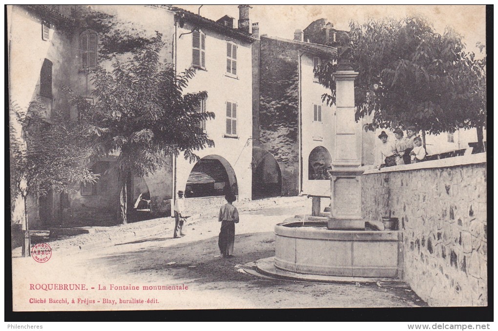 CPA - (83) Roquebrune - La Fontaine Monumentale - Roquebrune-sur-Argens