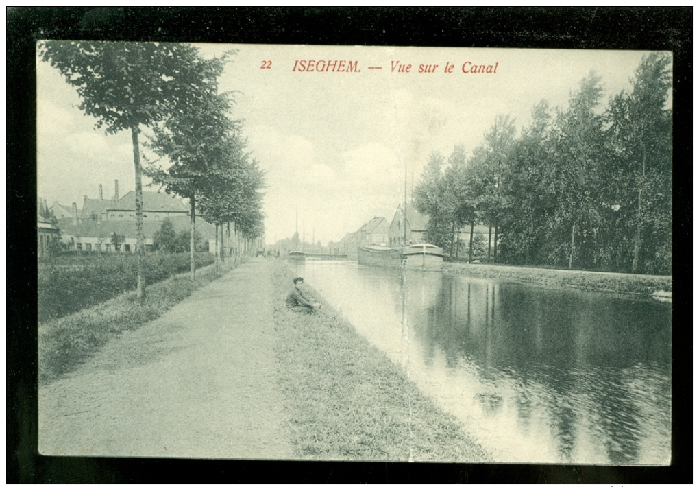 Iseghem (Izegem)  :   Vue Sur Le Canal - Izegem