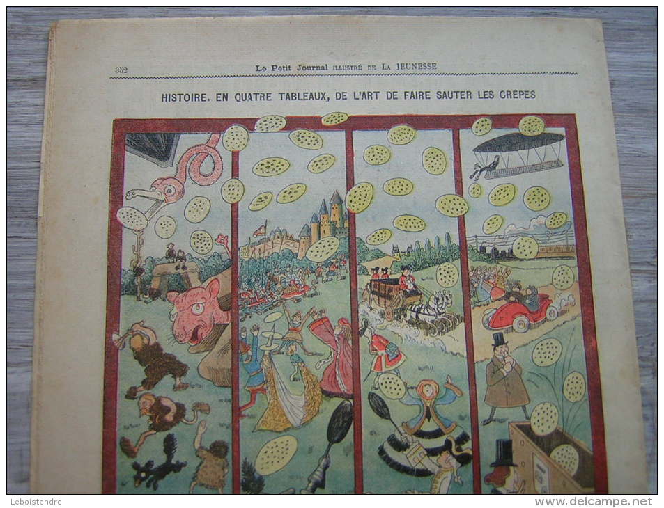 LE PETIT JOURNAL ILLUSTRE DE LA JEUNESSE  12 / 03 /1905  2 Er ANNEE N°22  BEC EN FER PREND UN VER - 1900 - 1949