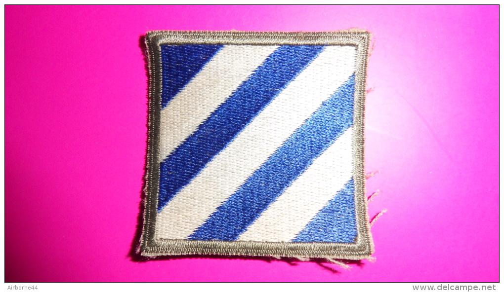 Patch 3rd I.D. US Army - Ecussons Tissu