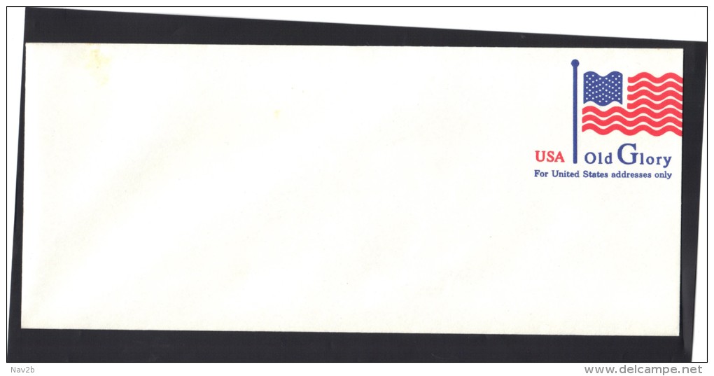 Etats Unis , Entier Enveloppe Neuve . Variété D'impression . - 1981-00