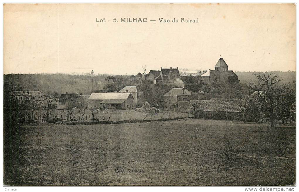 MILHAC VUE DU FOIRAIL - Sonstige & Ohne Zuordnung