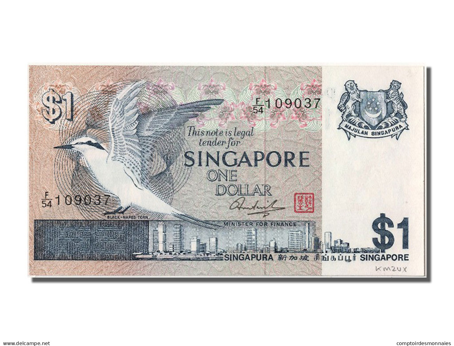 Billet, Singapour, 1 Dollar, NEUF - Singapour