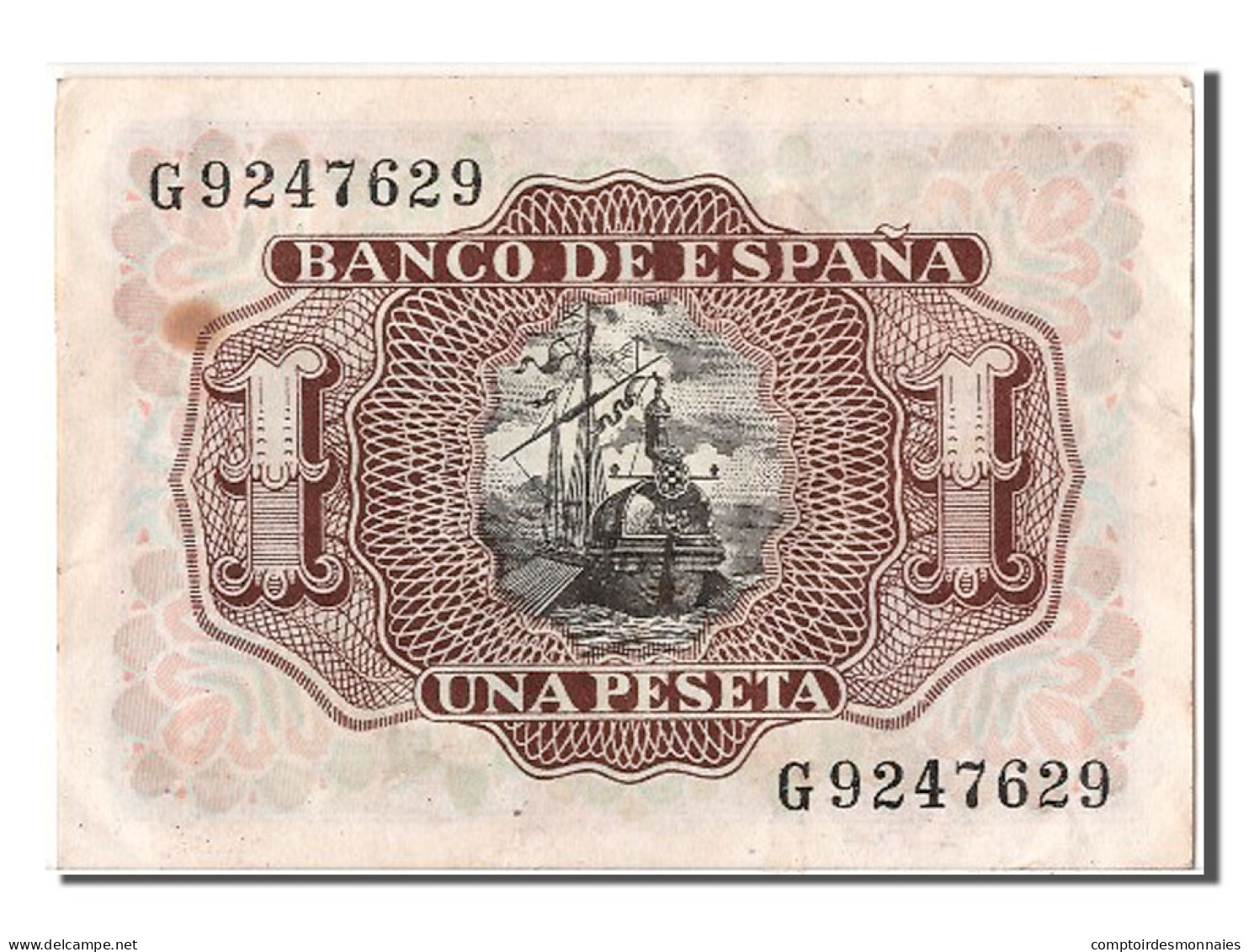 Billet, Espagne, 1 Peseta, 1953, 1953-07-22, SUP - 1-2 Pesetas