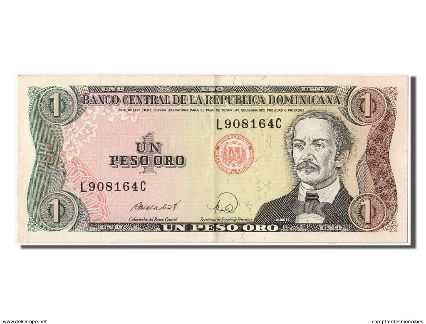 Billet, Dominican Republic, 1 Peso Oro, 1988, SPL - Dominicana