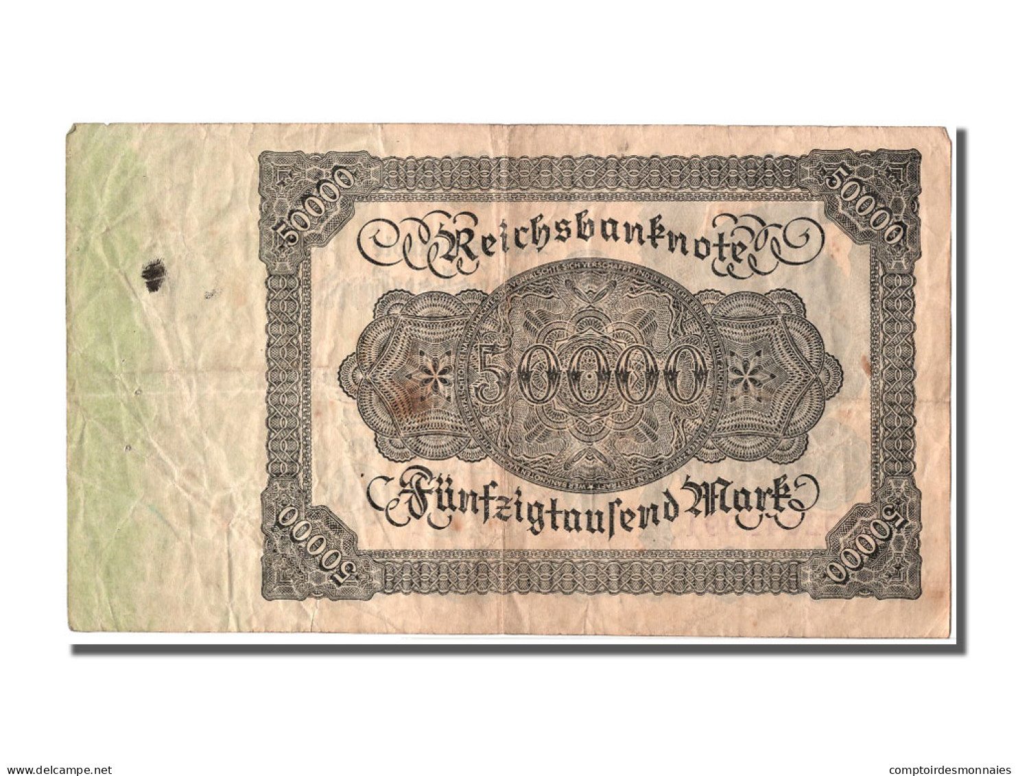 Billet, Allemagne, 50,000 Mark, 1922, 1922-11-19, TTB - 50.000 Mark
