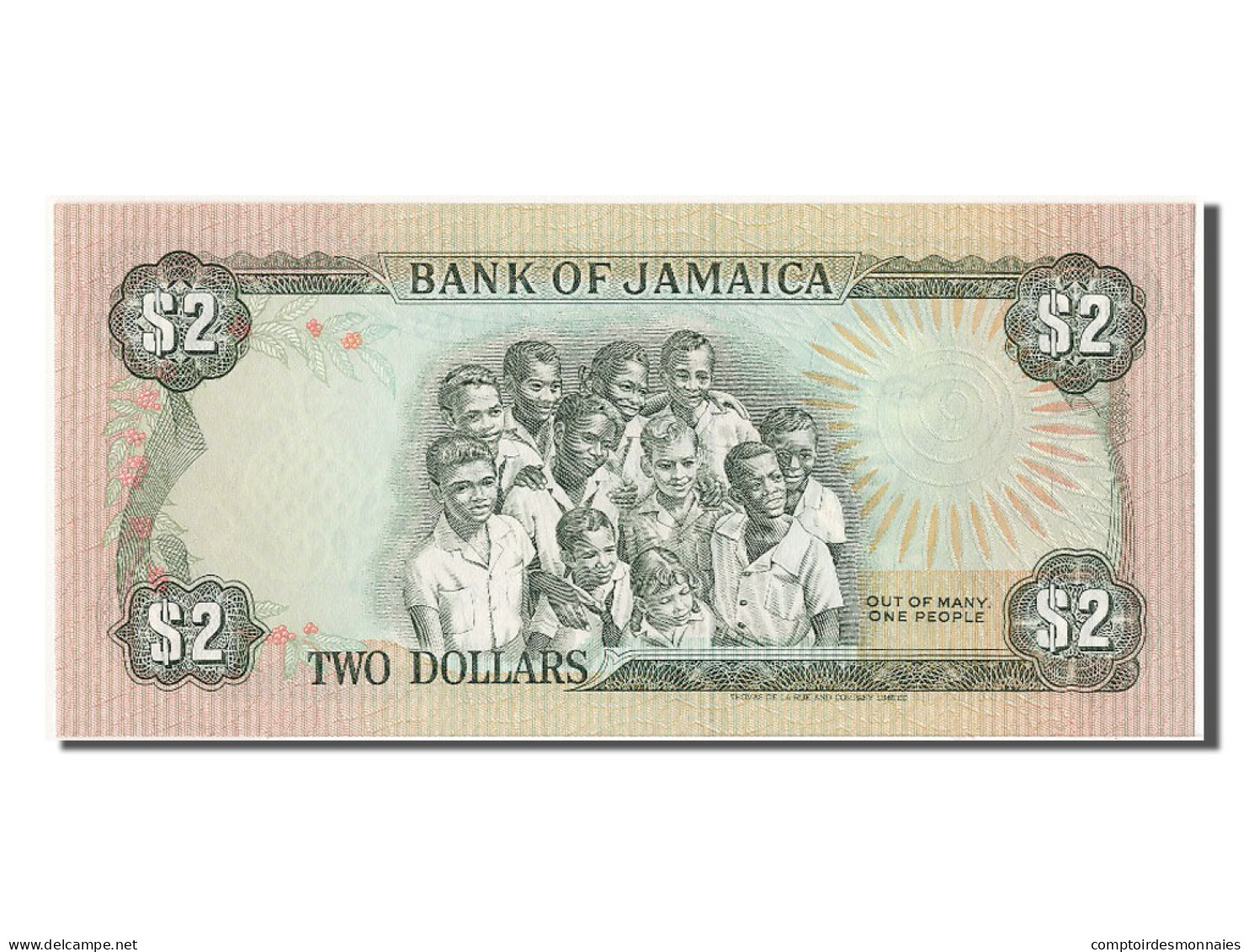 Billet, Jamaica, 2 Dollars, 1992, 1992-05-29, NEUF - Jamaica