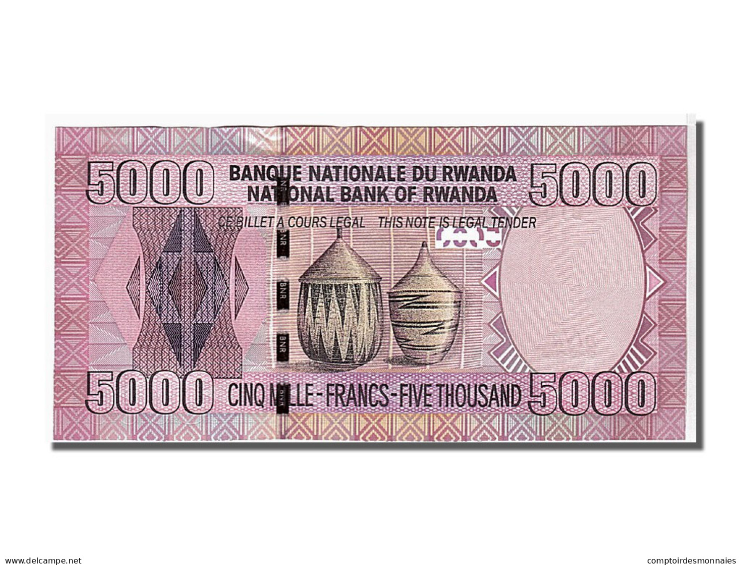 Billet, Rwanda, 5000 Francs, 2009, NEUF - Rwanda