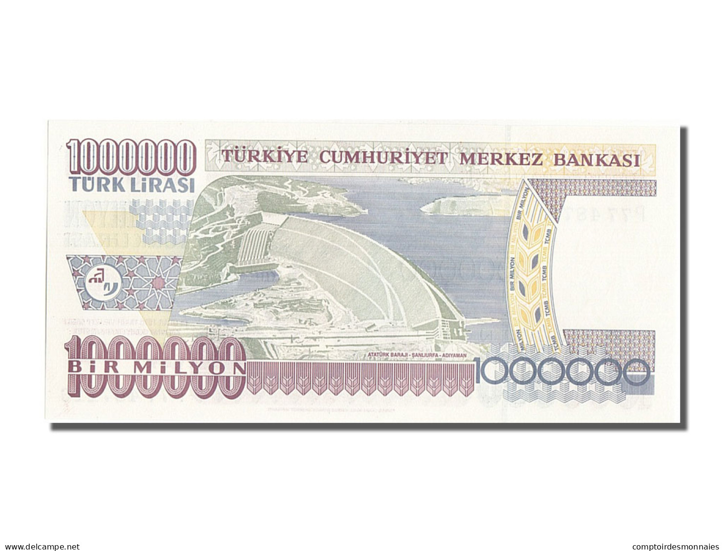 Billet, Turquie, 1,000,000 Lira, 1970, NEUF - Turquie