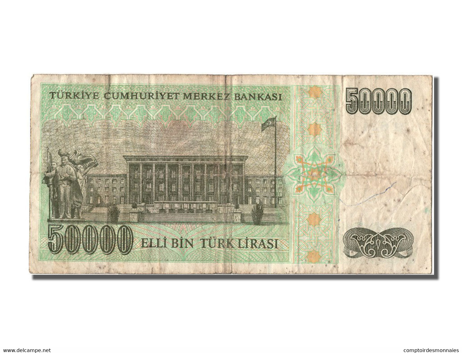 Billet, Turquie, 50,000 Lira, 1970, 1970-01-14, TB - Türkei