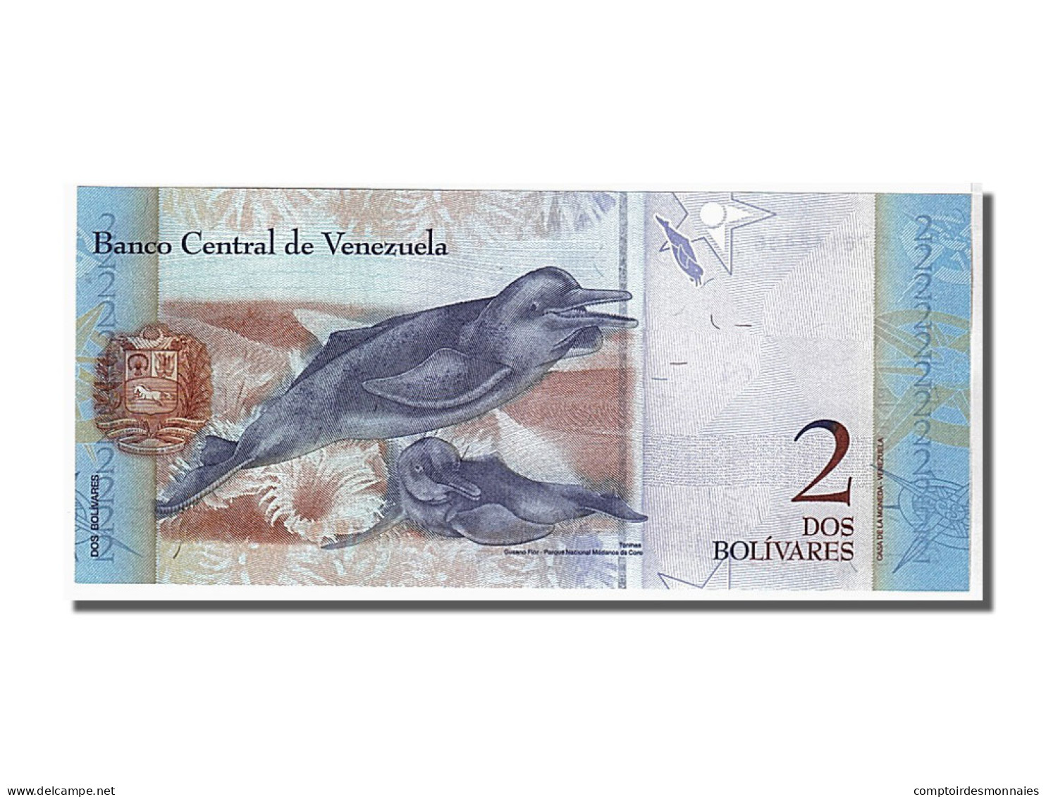 Billet, Venezuela, 2 Bolivares, 2007, NEUF - Venezuela