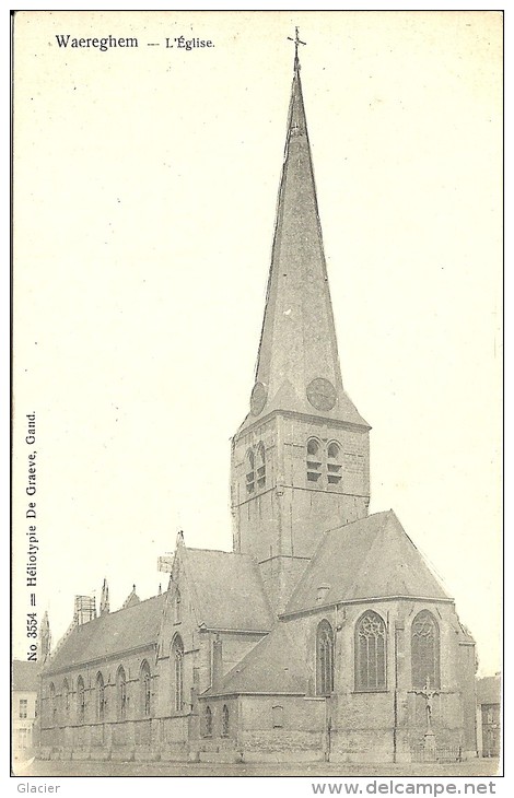 WAEREGHEM - L' Eglise - N° 3554 De Graeve Gand - Waregem