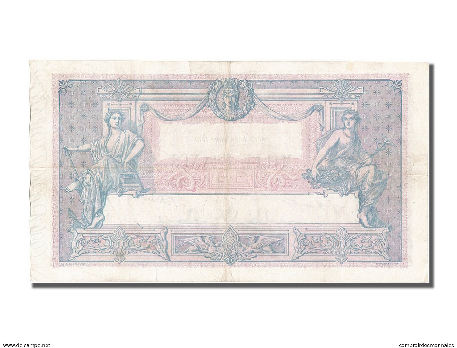 Billet, France, 1000 Francs, 1 000 F 1889-1926 ''Bleu Et Rose'', 1919 - 1 000 F 1889-1926 ''Bleu Et Rose''