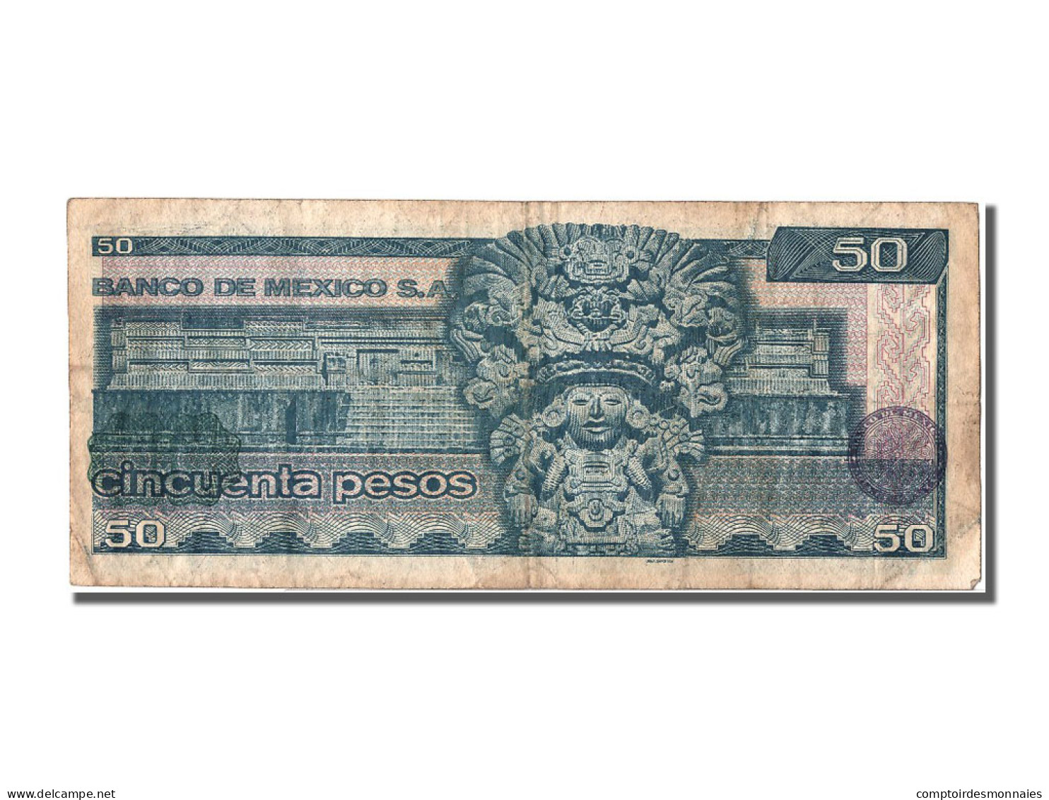 Billet, Mexique, 50 Pesos, 1981, 1981-01-27, TB+ - Mexique